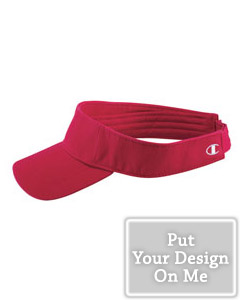 Personalized twill athletic visor